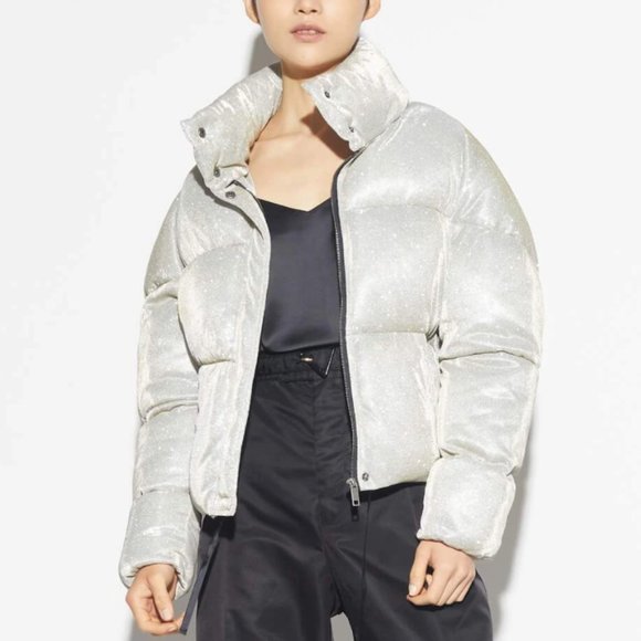Jackets \u0026 Coats | Paula Glitter Puffer 